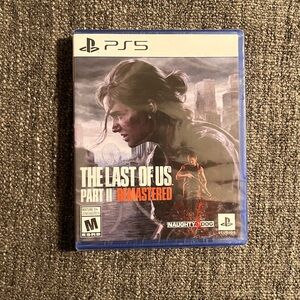 The Last Of Us Part II Remastered Sony Playstation 5 PS5 Game Brand New Sealed